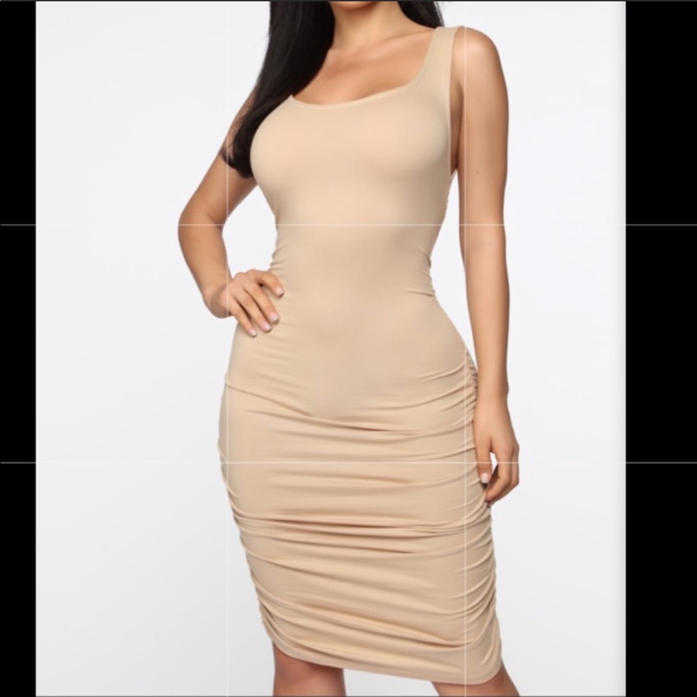 ClosetClosing! Fashion nova RUCHED MINI DRESS